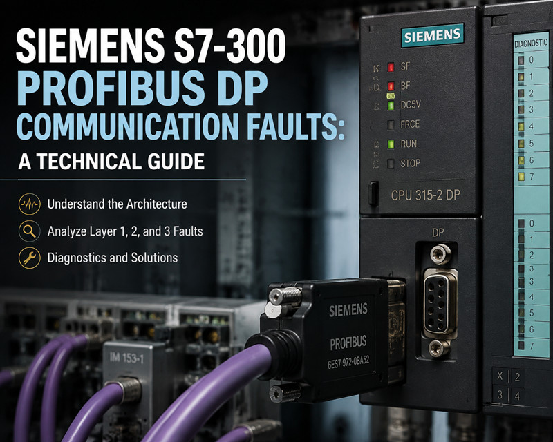 Siemens S7-300 PROFIBUS DP İletişim Arızaları: Teknik Kılavuz