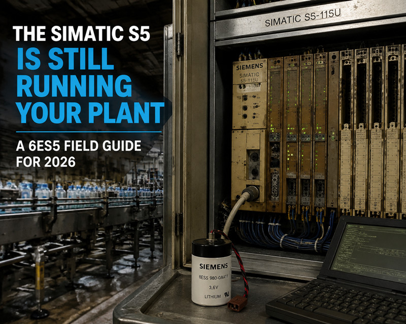 SIMATIC S5 Hala Tesisinizi Yönetiyor: 2026 İçin 6ES5 Saha Kılavuzu