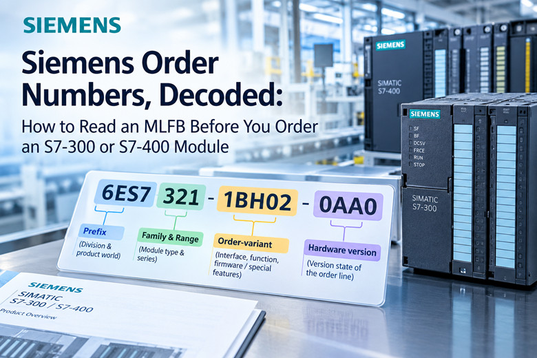 Siemens Sipariş Numaraları, Çözümlendi: S7-300 veya S7-400 Modülü Sipariş Etmeden Önce Bir MLFB'yi Nasıl Okuyabilirsiniz?